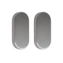 Oválna rozeta, BLIND, nápis ASSA ABLOY, komplet INOX