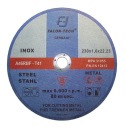 DISKY KOVOVÉ REZNÉ KOTOUČE INOX 230/1,6 mm FT
