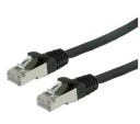 PATCHCORD S/FTP KÁBEL KAT.6 LSOH 1M ČIERNA