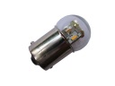 Biela LED žiarovka BA15S R10W 12V DC 5W 10W položka
