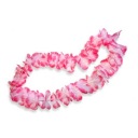 Havajský ružový outfit HEADBAND náhrdelník