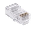 Sieťová zástrčka RJ45 8P 8C (drôt) 2 ks = 1 PLN (krútený pár)