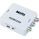 Adaptér prevodníka signálu HDMI na 3 x Cinch RCA AV 1080