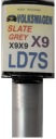 VW LD7S X9 BRIDICOVÁ SIVÁ LAKU NA ŠKRABANINY ARA