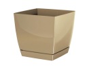 KVETINÁČ SO STOJANOM, priemer 21cm, LESKLÝ