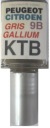 CITROEN PEUGEOT KTB GRIS GALLIUM LAKU TEST-UP