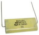 Kondenzátor pre stĺpovú výhybku 3,3uF 250V MIFLEX
