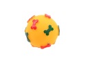 Hračka pre psíka KOČKY GUĽA Squeaky Rubber Yellow 6cm