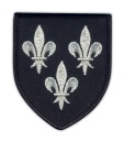Nášivka Coat of Arms of Temeria - čierny štít - hra VYŠÍVANIE