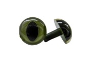 Mačacie oči krimpovacie oči pre maskotov 12mm CAT Z