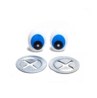 EYES ELIPSE BLUE MALÉ 13x10 mm - SCOGS