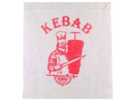 PAPIEROVÉ BALENIE vrecúško na kebab obálky 200 ks.