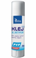 SILNÉ PVP lepidlo na papier, kartón, látky Tetis 8g