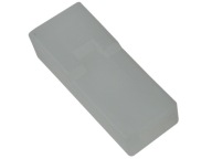 Kryt konektora 6,3mm plast (10 ks) /0109-10