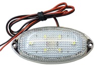LED Lampa 6 SMD Tuning Scooter Motor Neon 12v 24v
