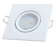 HLINÍKOVÁ LAMPA NA PODHLIED, BIELA ​​+ GU10 LED 3W