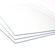 Bezfarebný masívny polykarbonát 2mm 10x20 cm obklad, formát