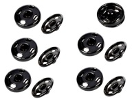 PAPIERY NA ŠITIE 8mm / 8,5mm ČIERNE TLAKOVÉ 6 párov |1