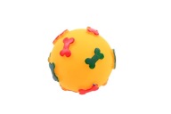 Hračka pre psíka KOČKY GUĽA Squeaky Rubber Yellow 6cm