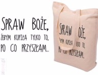 Bavlnená taška Boh žehnaj...