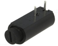 Zásuvka na poistku 5x20mm ZH23 6A 250V