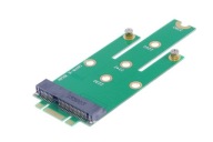 SSD ADAPTÉR KĽÚČ mSATA mPCI-E SATA3 na NGFF M.2 B