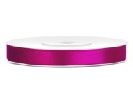 Saténová stuha FUCHSIA Ružová stuha rolka 6mm x 25m