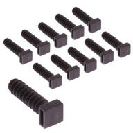 10 ks montážne kolíky na kravaty priemer 8 mm, okrúhle Diel