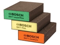 Súprava 3ks brúsnych hubiek S471 BOSCH