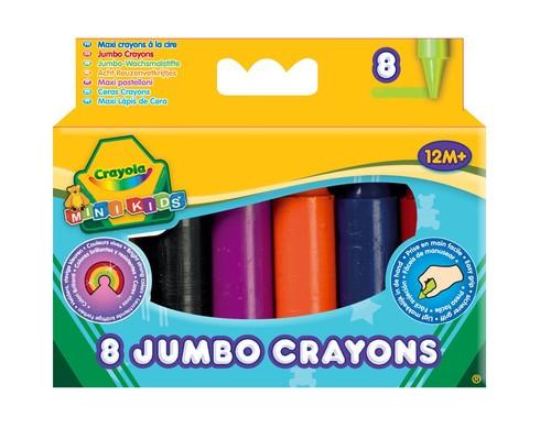 8 kusov pasteliek Mini Kids Crayola