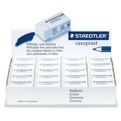 3x guma na ceruzky Staedtler Rasoplast 33x16x13mm