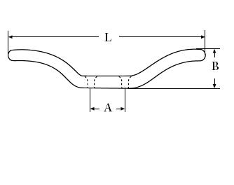 NEREZ NEREZ, KYSELINOM ODOLNÝ FLAG CLEE A4 L=114MM