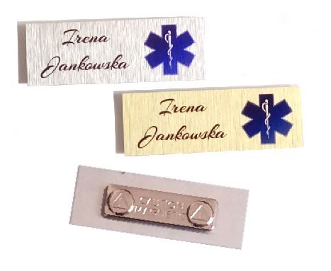 Menovka BLASZKA + potlač