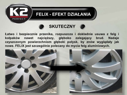 K2 FELIX RIM TEKUTINY UMÝVA RÁFKY A NÁBOJE HIT FV