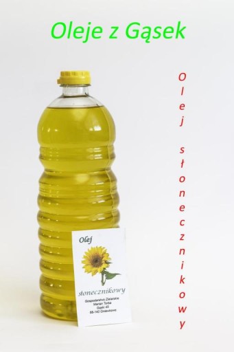 Slnečnicový olej, slnečnicový olej 1 l pet+ zdarma