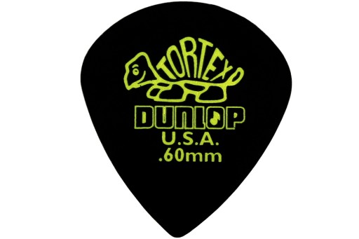 Trsátko gitarové JIM DUNLOP TORTEX BLACK JAZZ .60mm