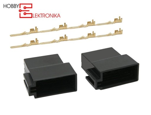 ISO 8PIN zásuvka (2x puzdro + 16xPIN)