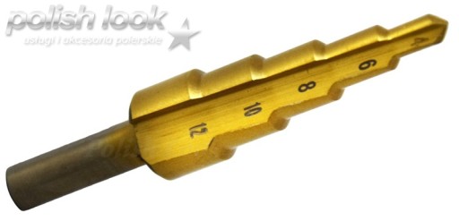 KUŽELOVÁ VRTAČKA KROKOVANÁ HSS + TITÁN 4-12mm