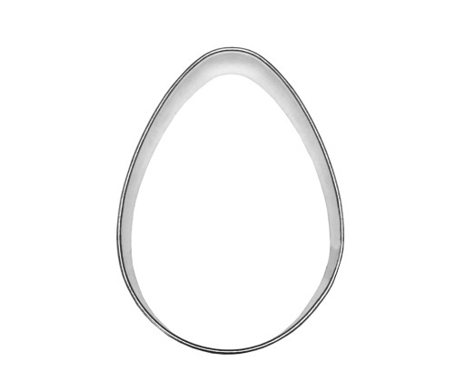 Forma na vajíčka 8,5 cm, vykrajovač na vajíčka na koláčiky