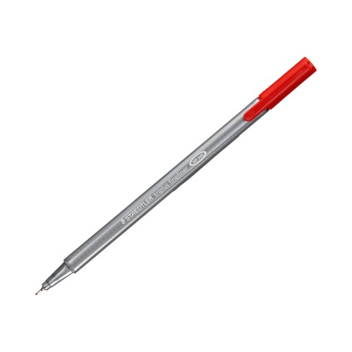 0,3 mm červená jemná linka Triplus Staedtler