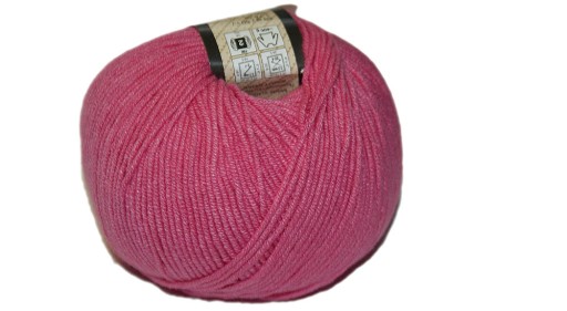 YARNART JEANS priadza 42 intenzívna ružová