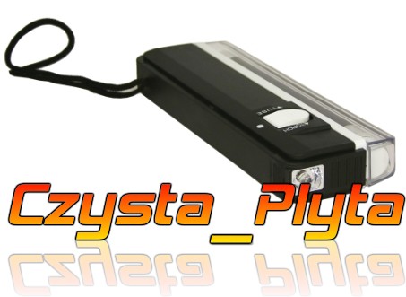 Prenosná UV lampa na testovanie bankoviek + baterka Gw24
