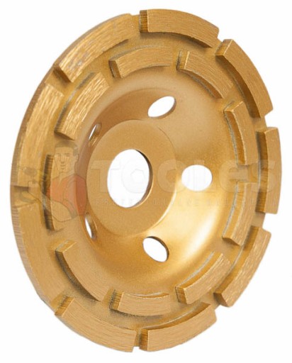 DIAMANTOVÝ KOTÚČ NA BRÚSENIE BETÓNU, SEGMENTOVANÝ ČREŇ 125mm M14