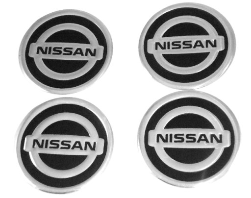 NISSAN 60mm emblémy emblém logo HUBCAPS RIMS