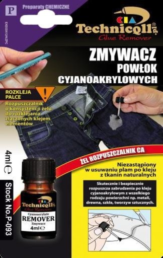 Odstraňovač kyanoakrylátových lepidiel Technicoll