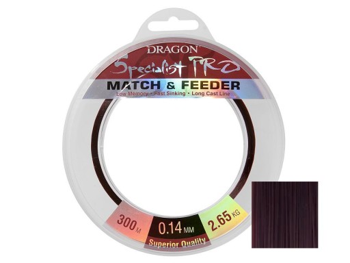 DRAGON SPECIALIST Pro MATCH FEEDER vlasec 300m 0,30mm 11,25kg tm.