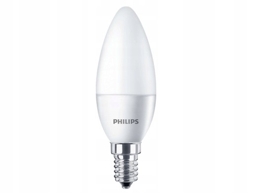 LED ŽIAROVKA 5W (40W) 4000K E14 SVIEČKA PHILIPS