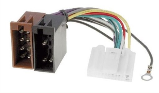Adaptér ISO konektora pre rádio NISSAN Qashqai Sentra Almera Navara X-Trail