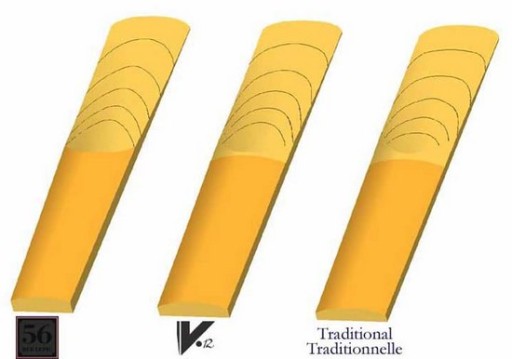 VANDOREN klarinetový plátok, tvrdosť: 2,0