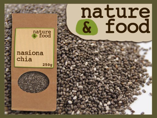CHIA SEMIENKA 500 G ŠPANIELSKOU ŠALVIOU ČERSTVÉ ŁÓDŹ